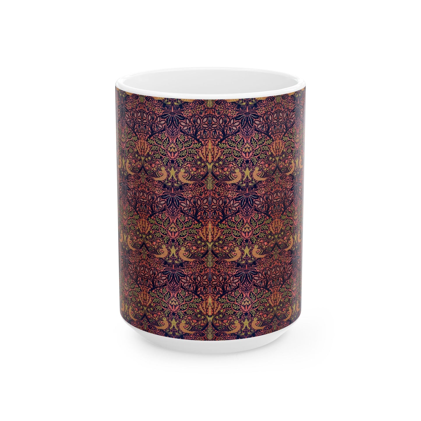 Ceramic Mug inspired by William Morris - Dove & Rose Collection