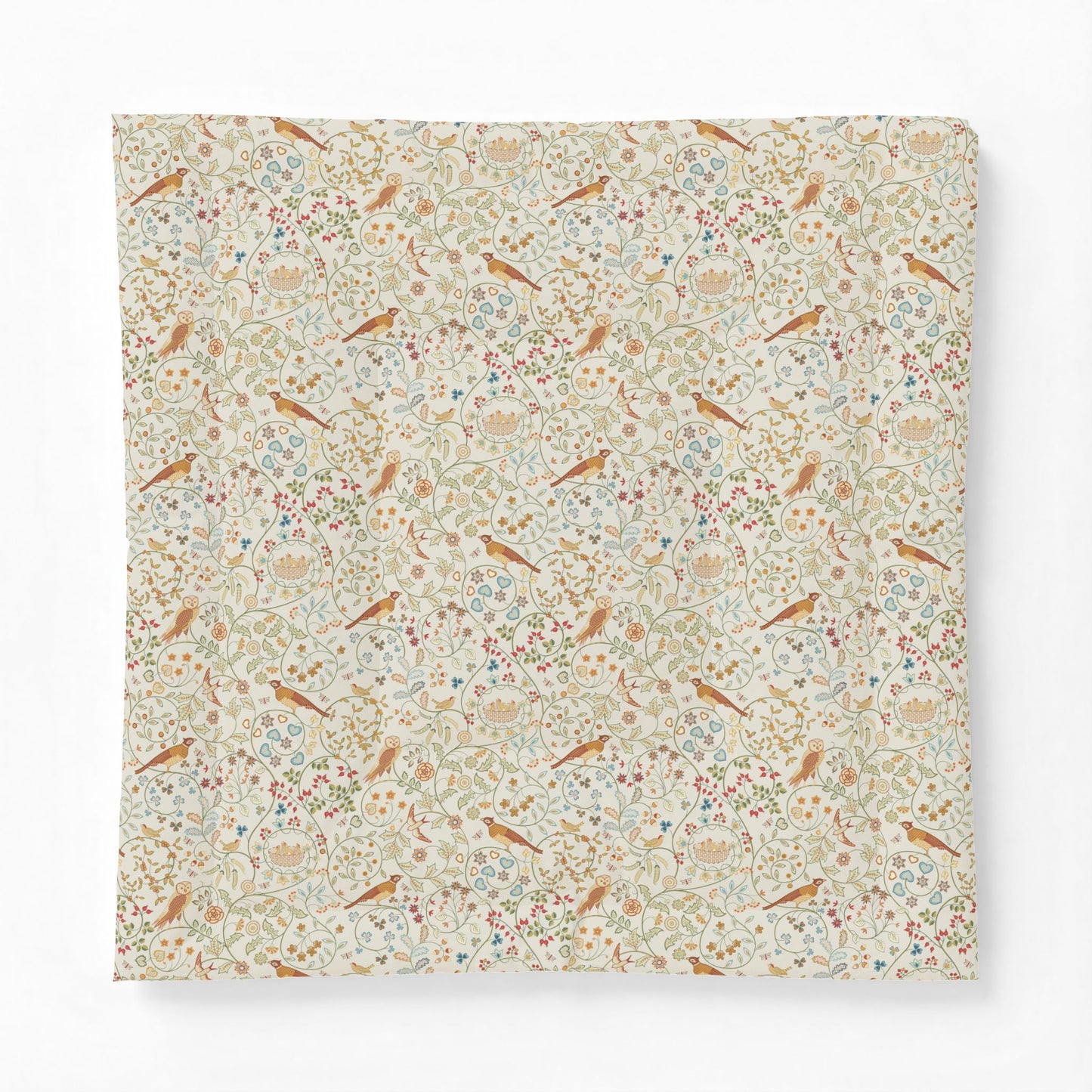 Cotton Comforter inspired by William Morris - Newill Collection (Day)