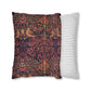 Spun Poly Cushion Cover inspired by William Morris - Dove and Rose Collection