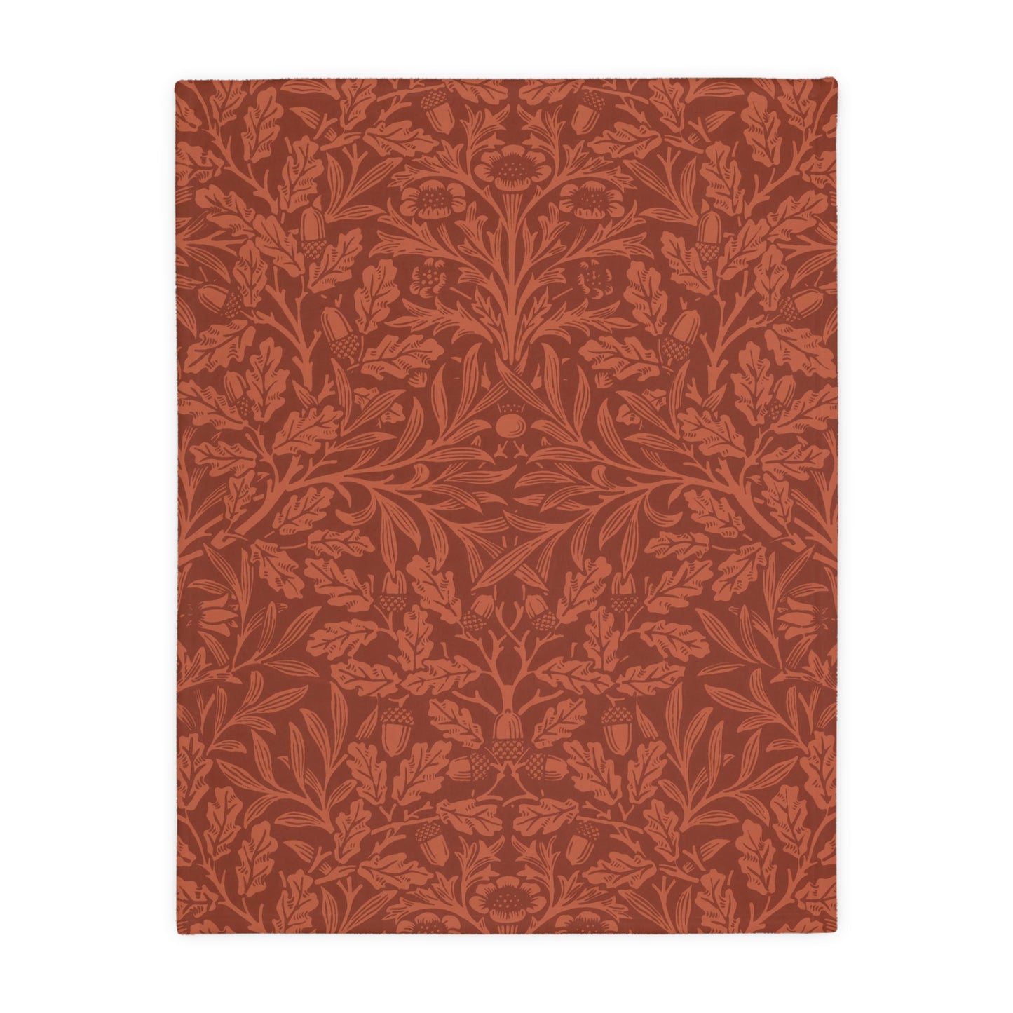 william-morris-co-luxury-velveteen-minky-blanket-two-sided-print-acorns-and-oak-leaves-collection-8