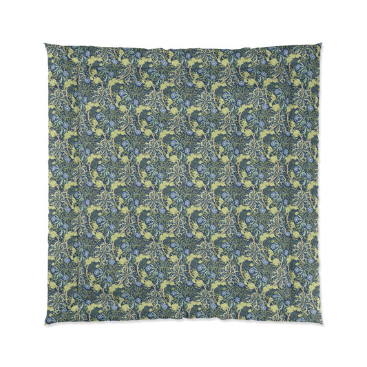 william-morris-co-comforter-seaweed-collection-blue-flower-6
