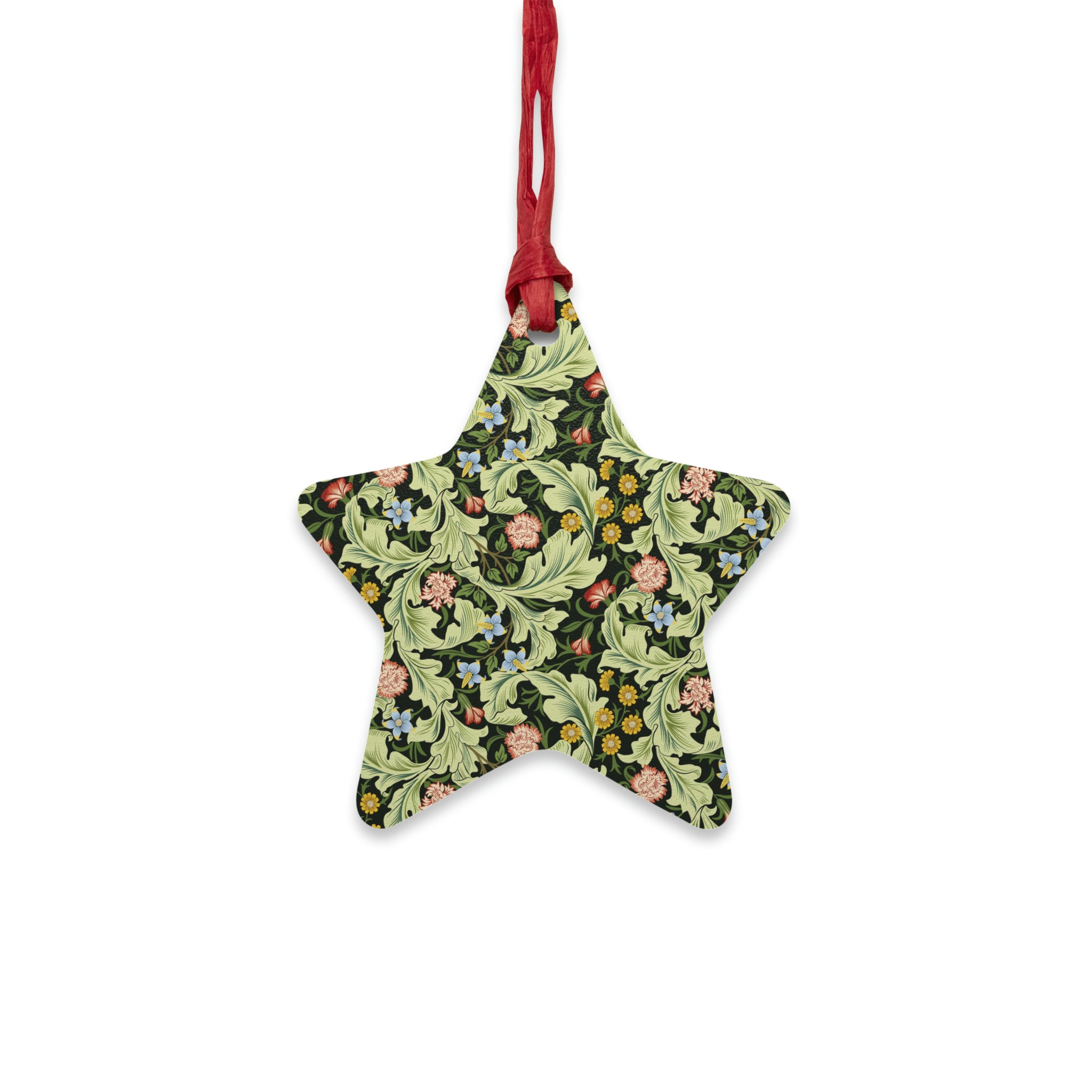 The World of Ornament　William Morris Wooden Christmas Ornaments by William Morris - Melsetter