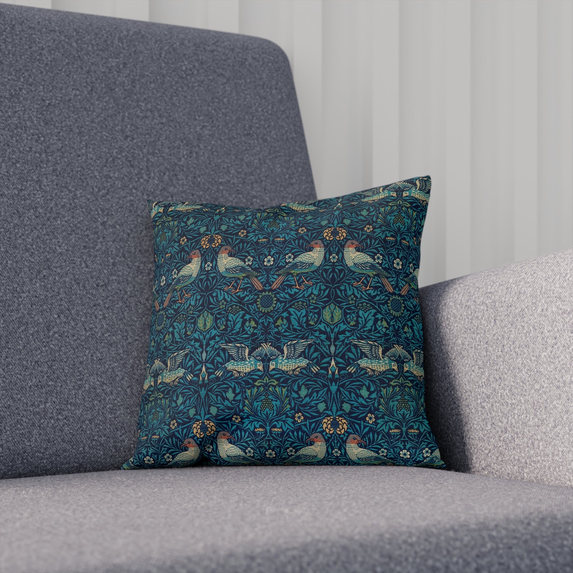 william-morris-cushion-and-cushion-cover-blue-bird-tapestry-collection-12