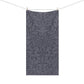 Mink Cotton Towel – Luxe Charcoal Botanical Jacquard Beach & Bath Towel