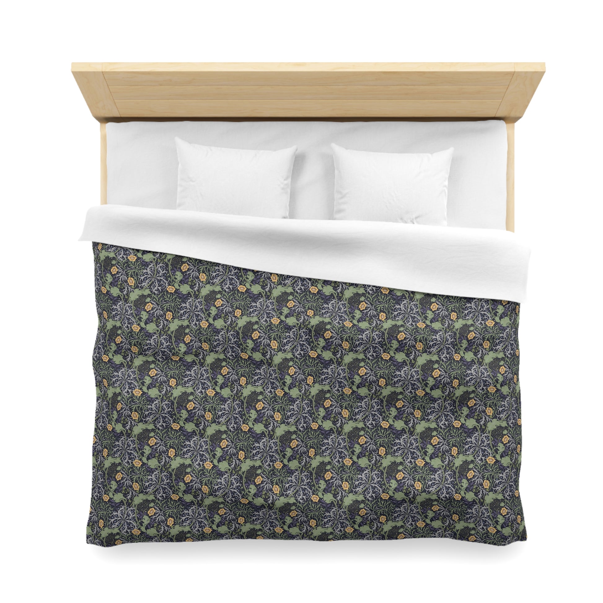 duvet-cover-inspired-by-william-morris-seaweed-collection-yellow-flower-9