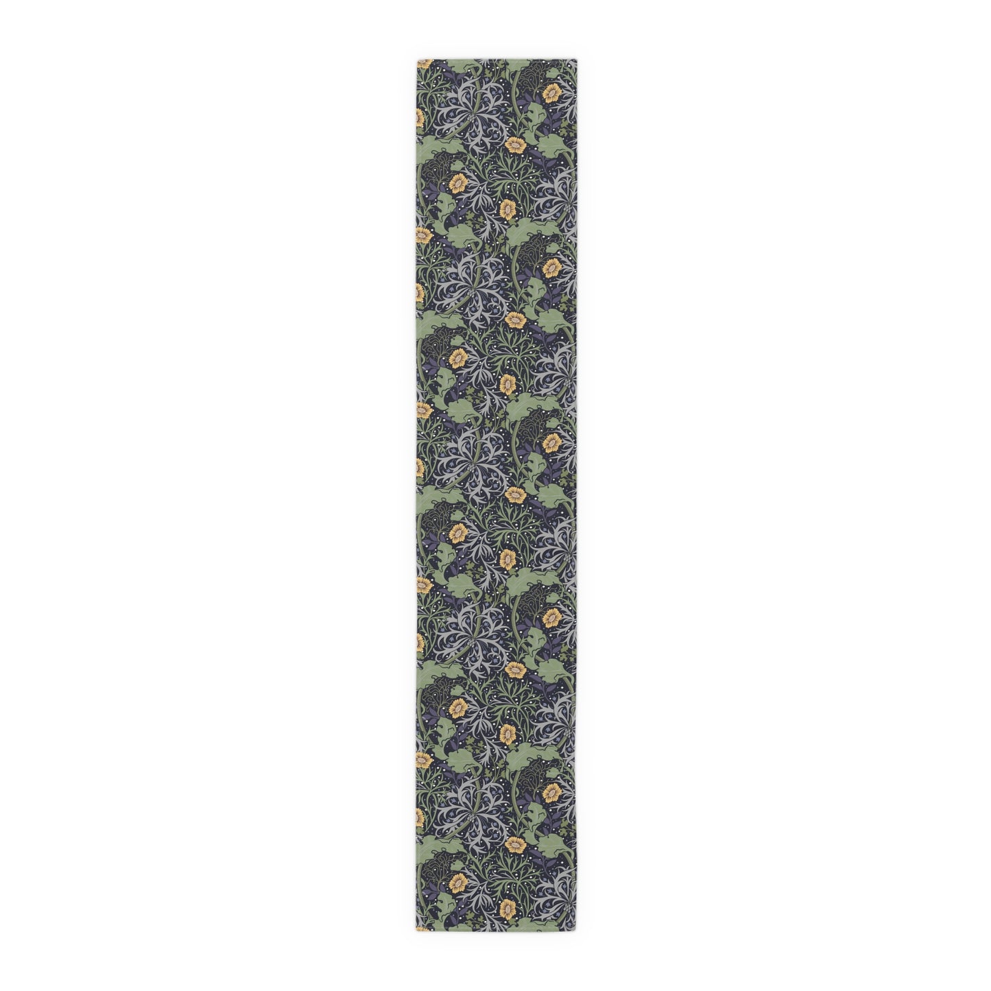william-morris-co-table-runner-seaweed-collection-yellow-flower-6