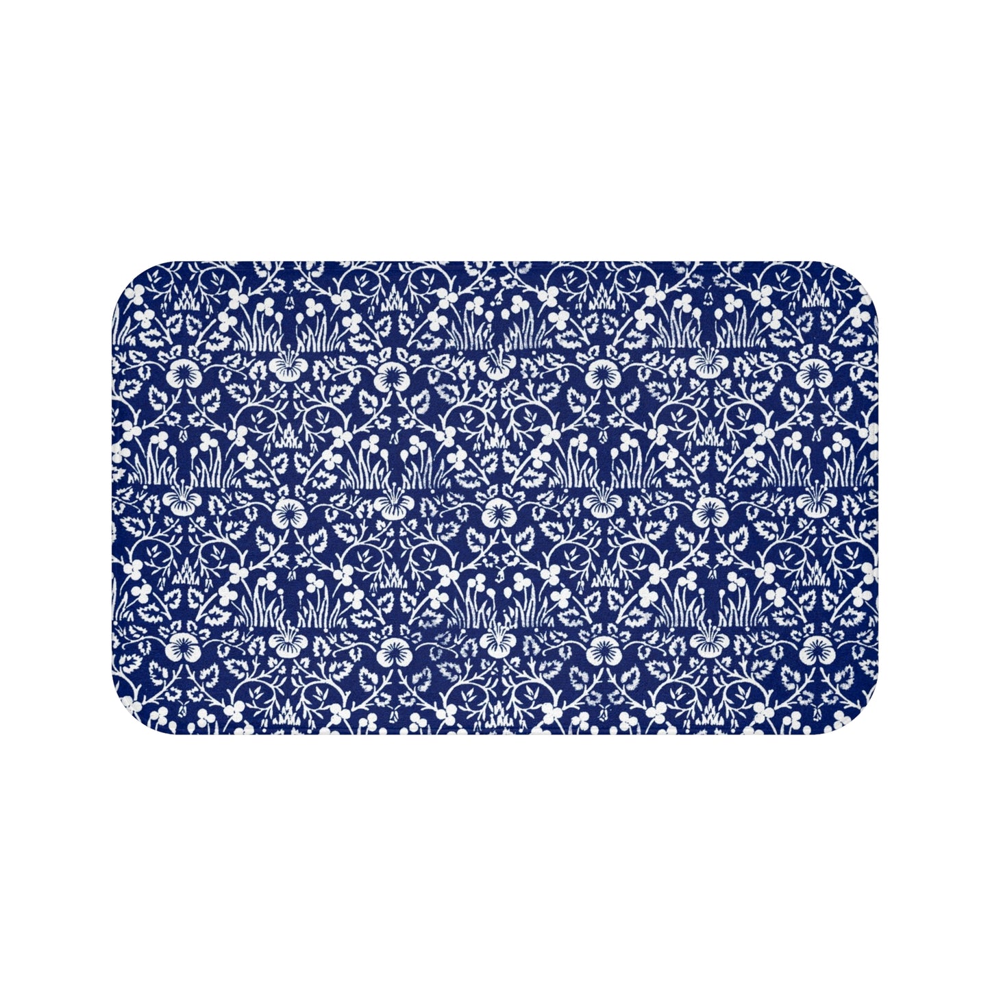 Microfibre Bath Mat inspired by William Morris - Eyebright Collection