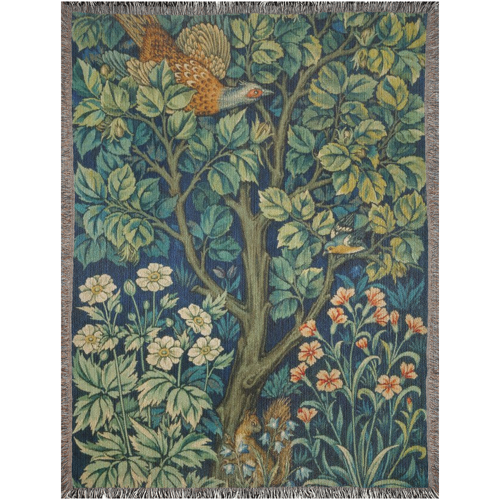 william-morris-co-woven-cotton-blanket-with-fringe-pheasant-and-squaril-collection-5
