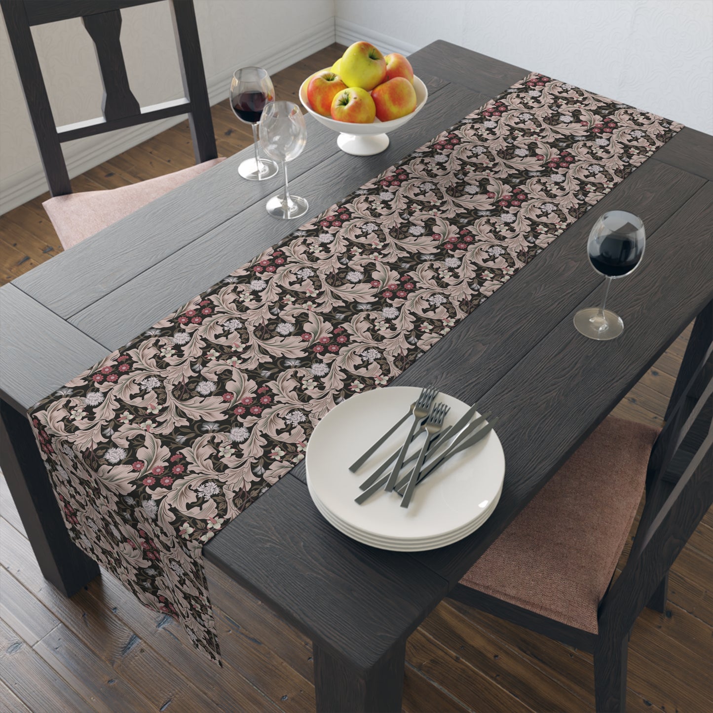 william-morris-co-table-runner-leicester-collection-mocha-13