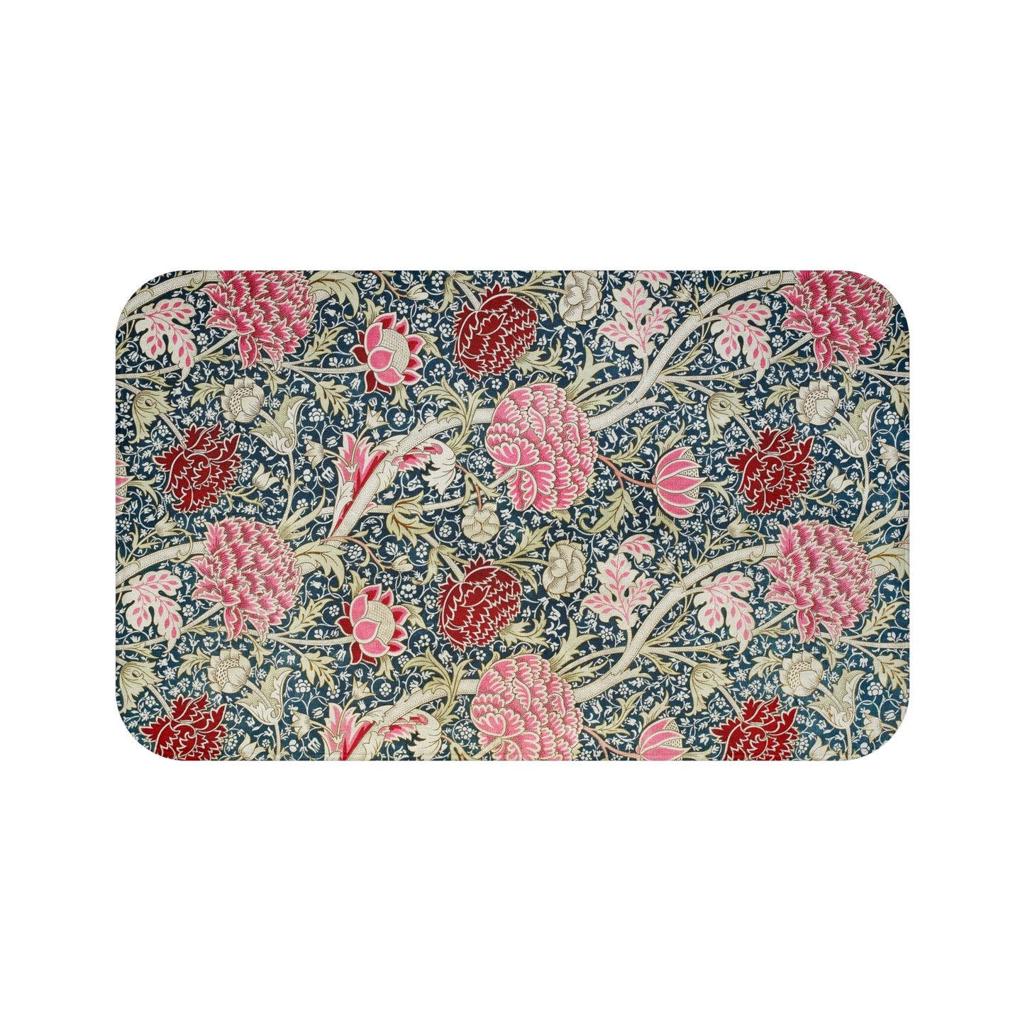 Microfibre Bath Mat inspired by William Morris - Cray Collection