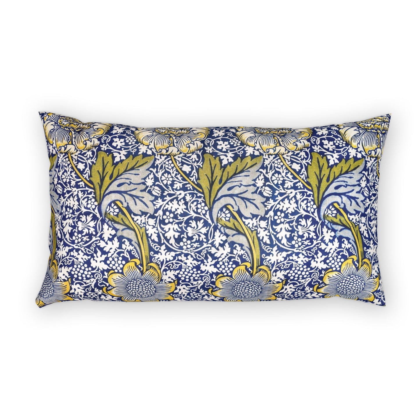 Cotton Pillow Sham inspired by William Morris - Kennet Collection