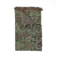 Woven Cotton Blanket inspired by William Morris - Flower Garden Collection
