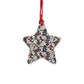 Wooden Christmas Ornaments inspired by William Morris -