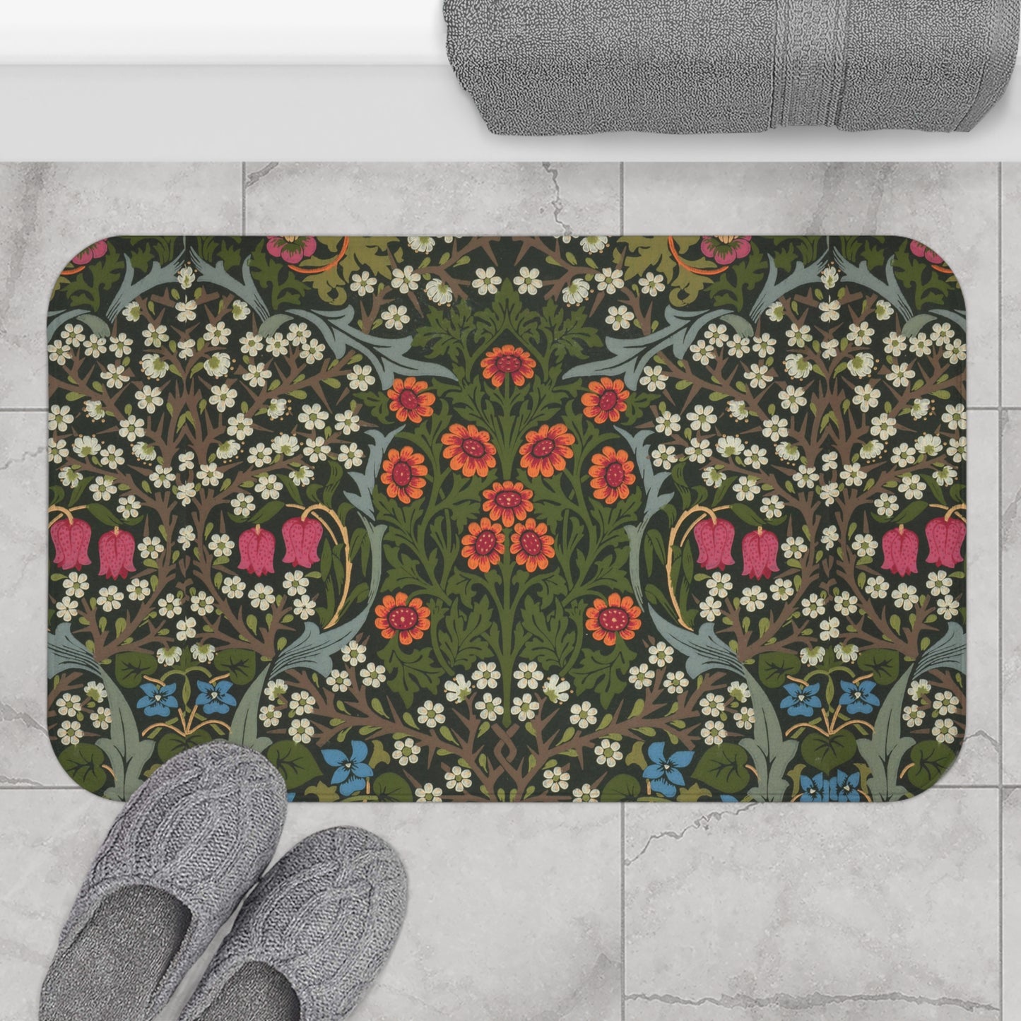 bath-mat-william-morris-blackthorn-9