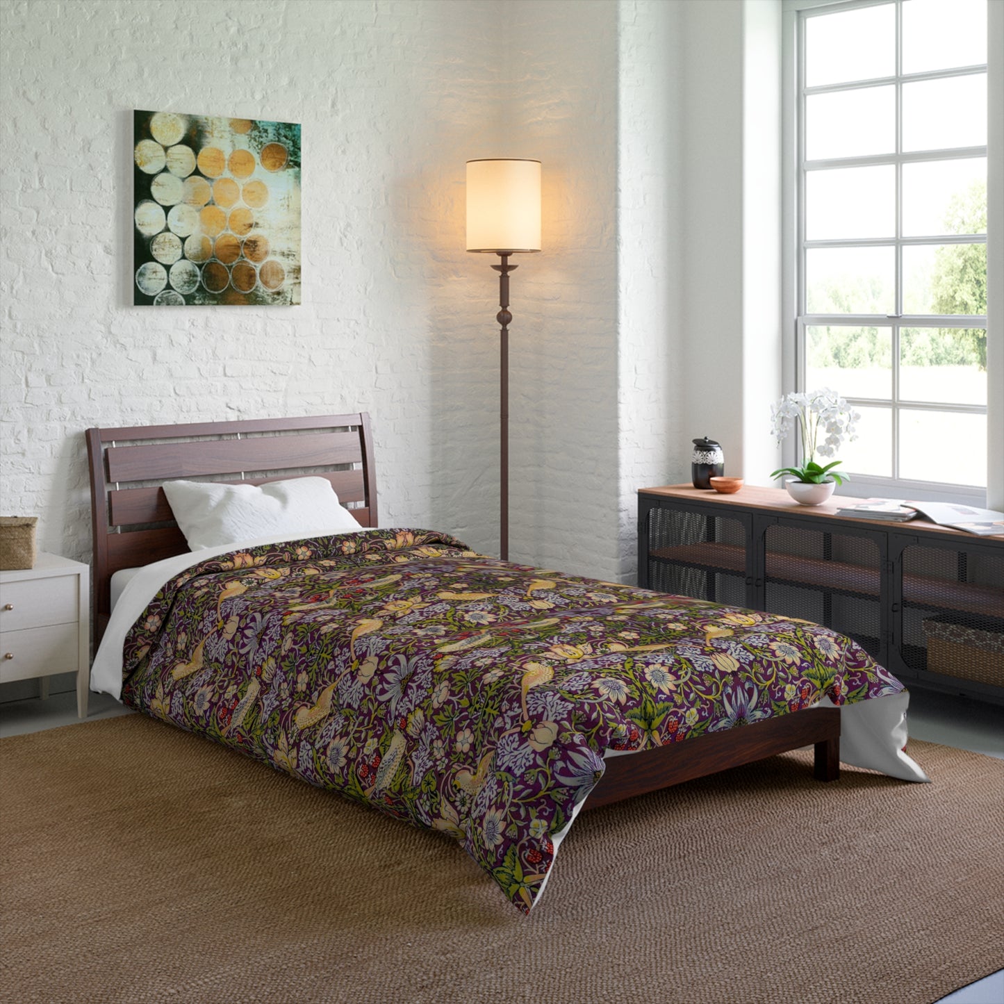 comforter-william-morris-strawberry-thief-collection-damson-9