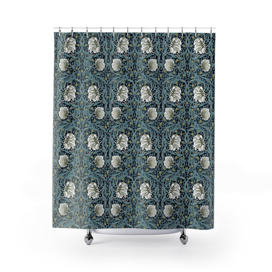 William Morris & Co Shower Curtains - Pimpernel Collection (Slate)