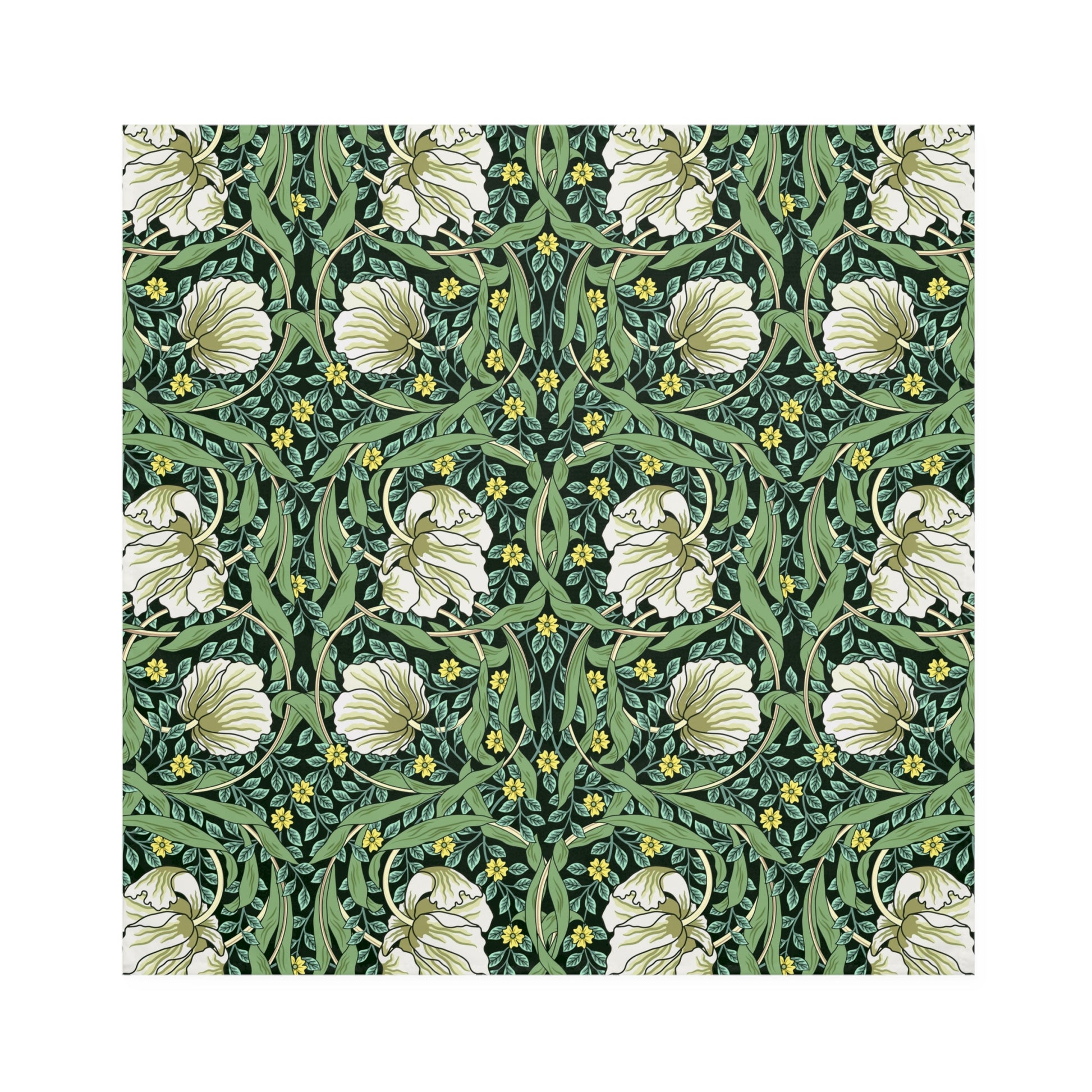 William Morris & Co Table Napkins - Pimpernel Collection (Green)-2