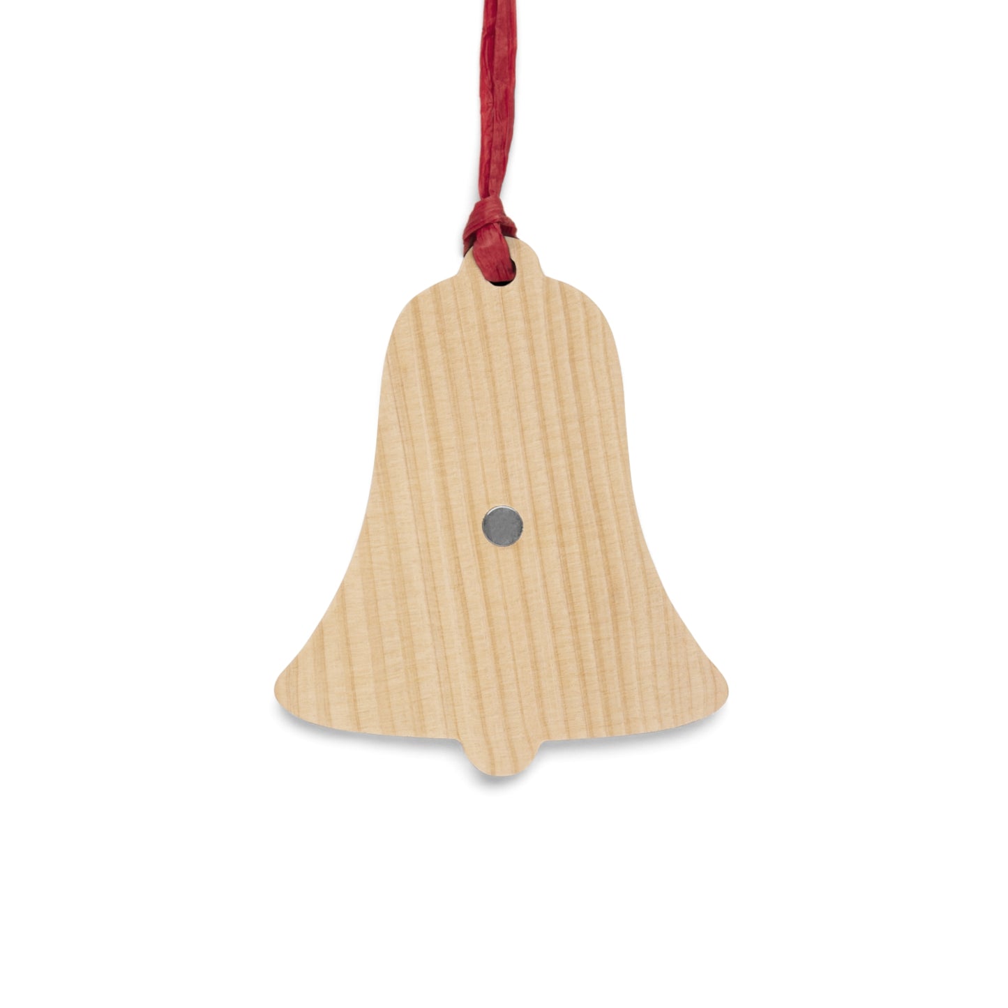 Wooden Christmas Ornaments inspired by William Morris - Strawberry Thief Collection (Crimson)