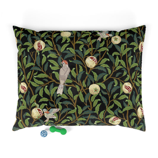 william-morris-co-pet-bed-bird-and-pomegranate-collection-oynx-1