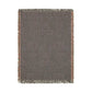 Woven Cotton Blanket inspired by William Morris - Flower Garden Collection