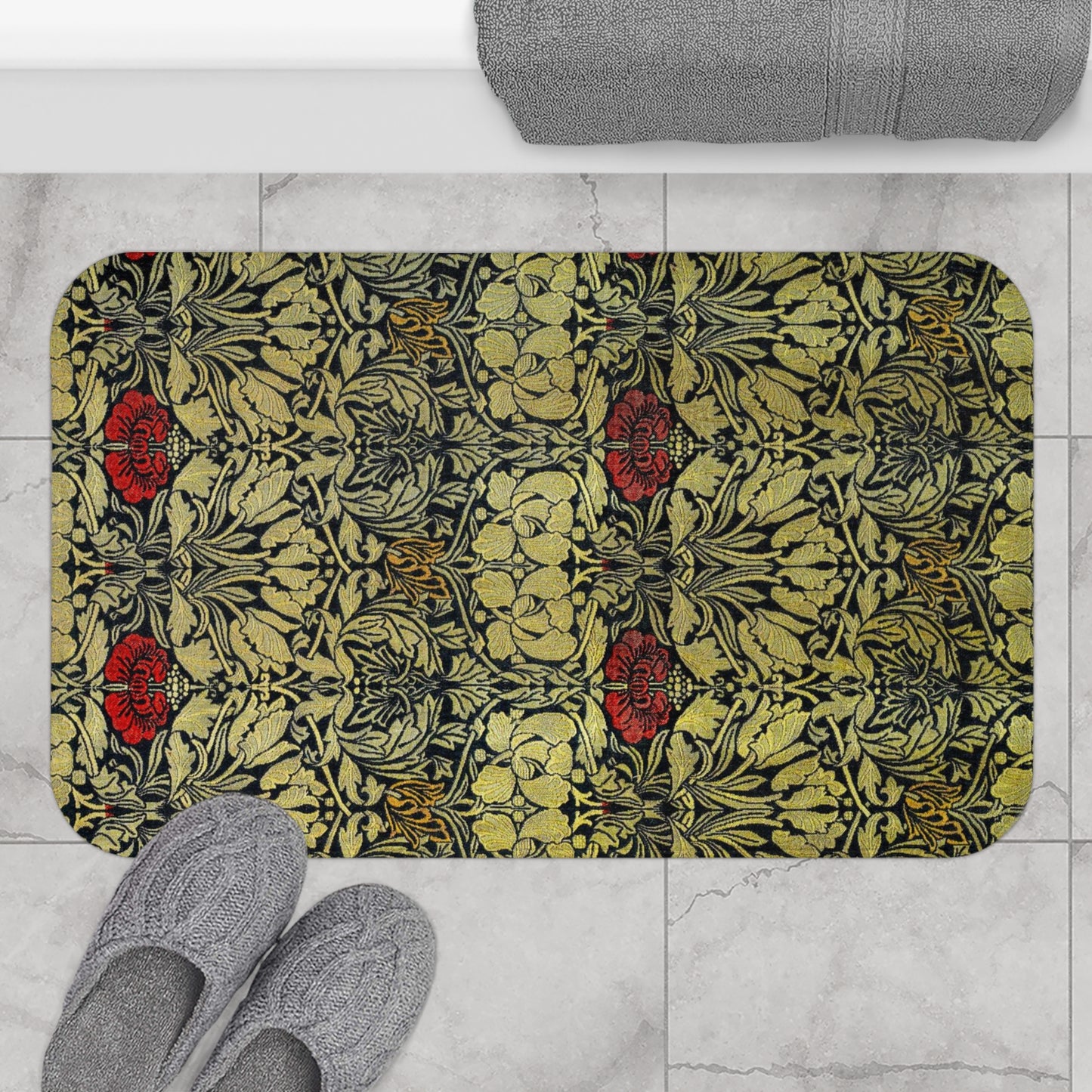 bath-mat-william-morris-tulip-rose-collection-9