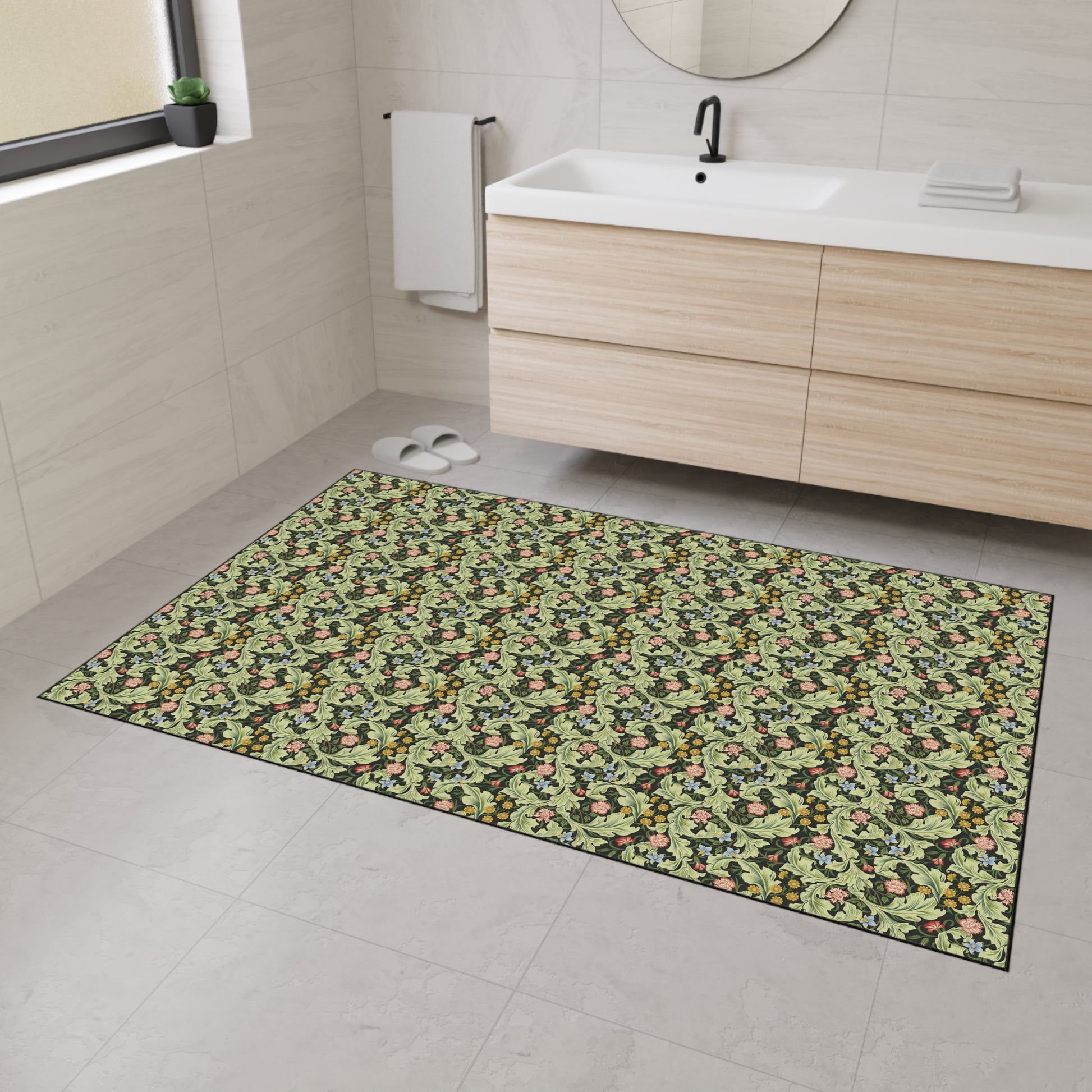 william-morris-co-heavy-duty-floor-mat-leicester-collection-green-8