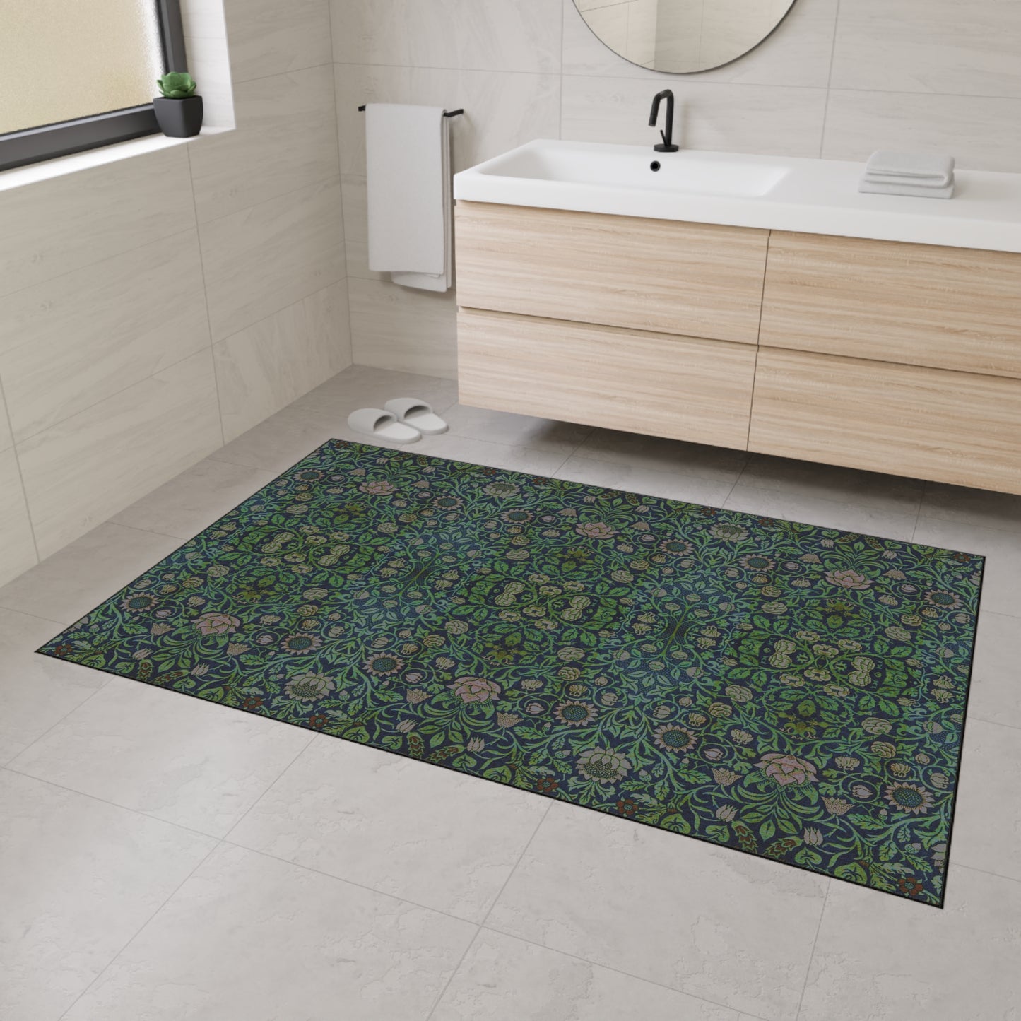 william-morris-co-heavy-duty-floor-mat-violet-and-columbine-collection-green-8