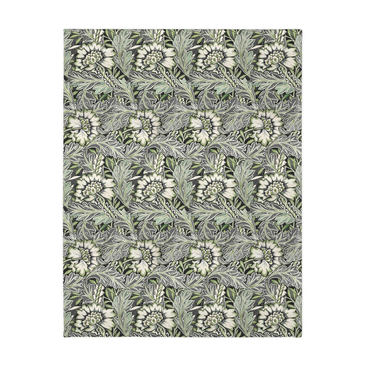 william-morris-co-luxury-velveteen-minky-blanket-two-sided-print-anemone-collection-5