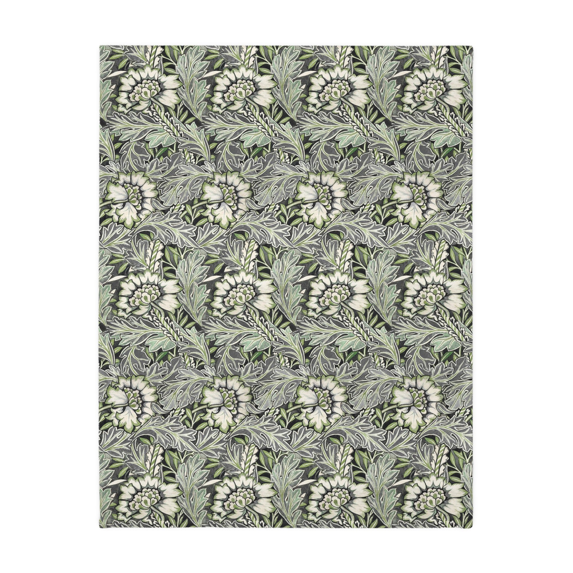 william-morris-co-luxury-velveteen-minky-blanket-two-sided-print-anemone-collection-5