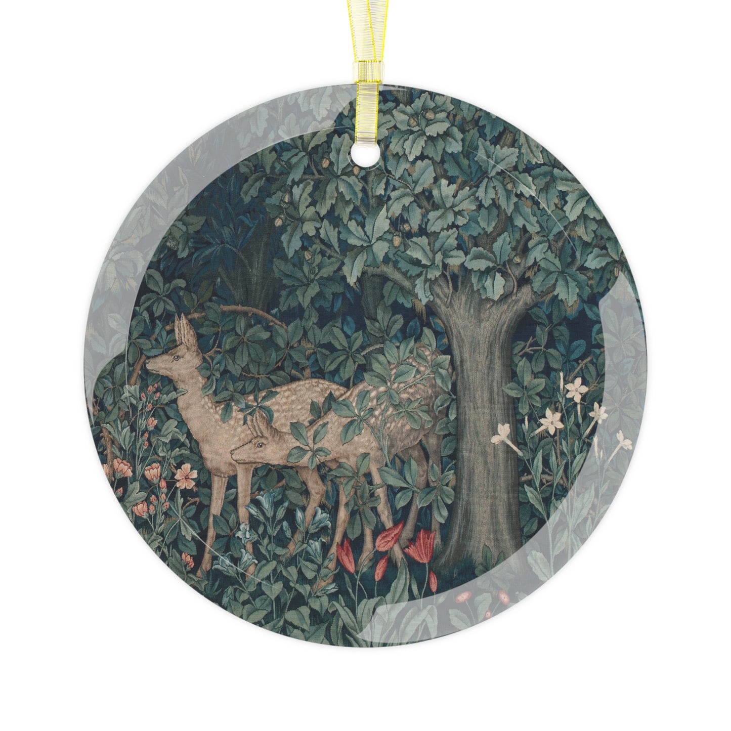 william-morris-co-christmas-heirloom-glass-ornament-green-forest-collection-dear-left-1