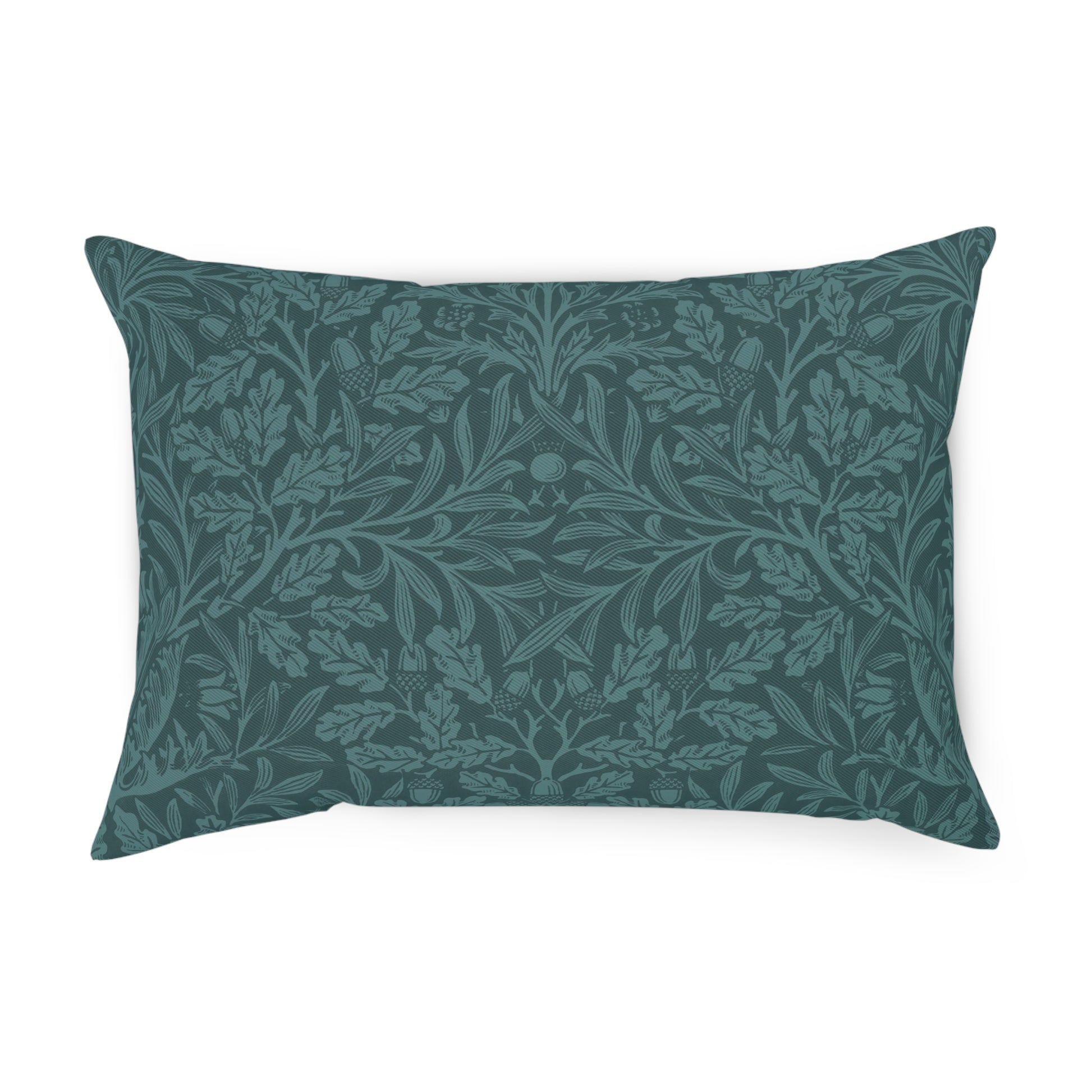 william-morris-co-cotton-drill-cushion-and-cover-acorns-and-oak-leaves-collection-teal-4