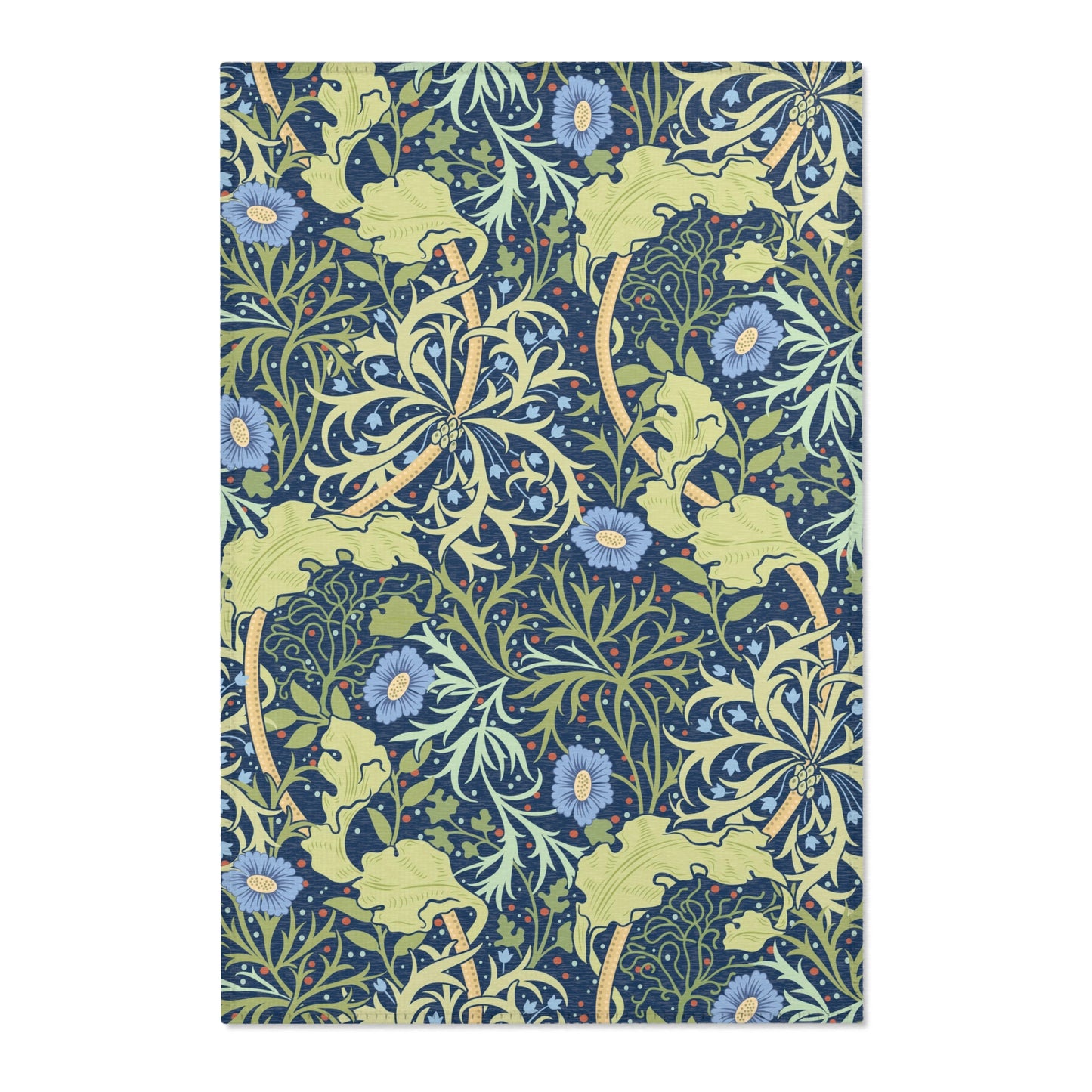 area-rugs-william-morris-seaweed-collection-blue-flower-1