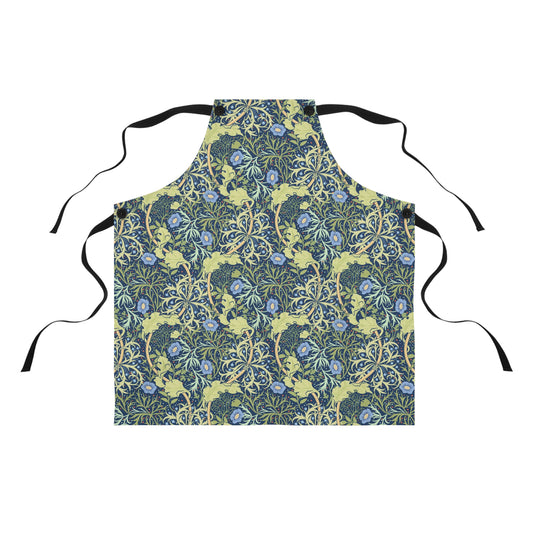 william-morris-co-kitchen-apron-seaweed-collection-blue-flower-1