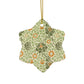 Ceramic Christmas Ornaments inspired by William Morris - Grafton Collection - Double Sided Print: 1pc, 3pcs, 5pcs, 10pcs