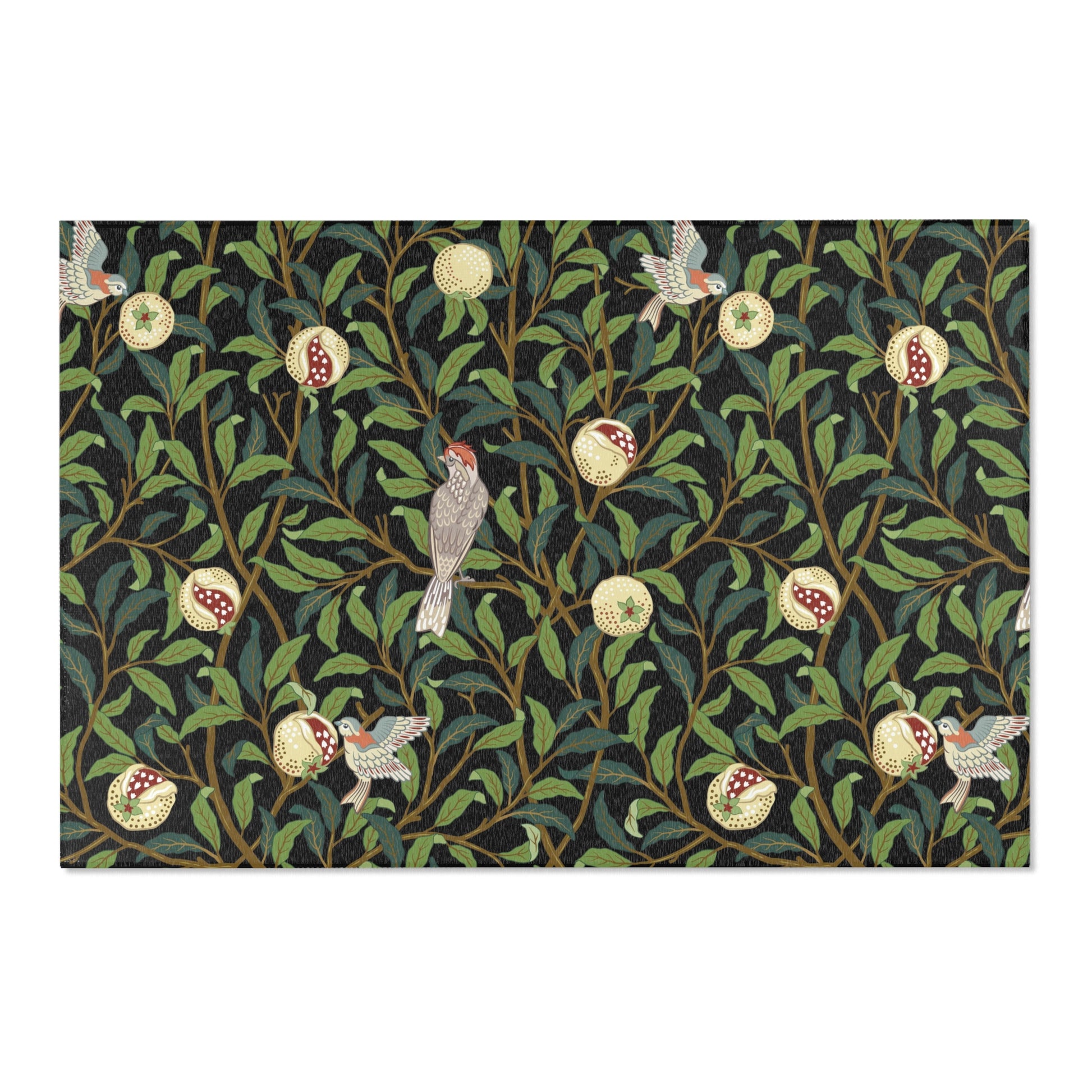 area-rugs-william-morris-bird-pomegranate-collection-oynx-7