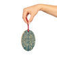 Wooden Christmas Ornaments inspired by William Morris - Melsetter Collection (Evergreen Teal)