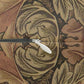 Lumbar Cushion inspired by William Morris - Acanthus Collection (Brown)