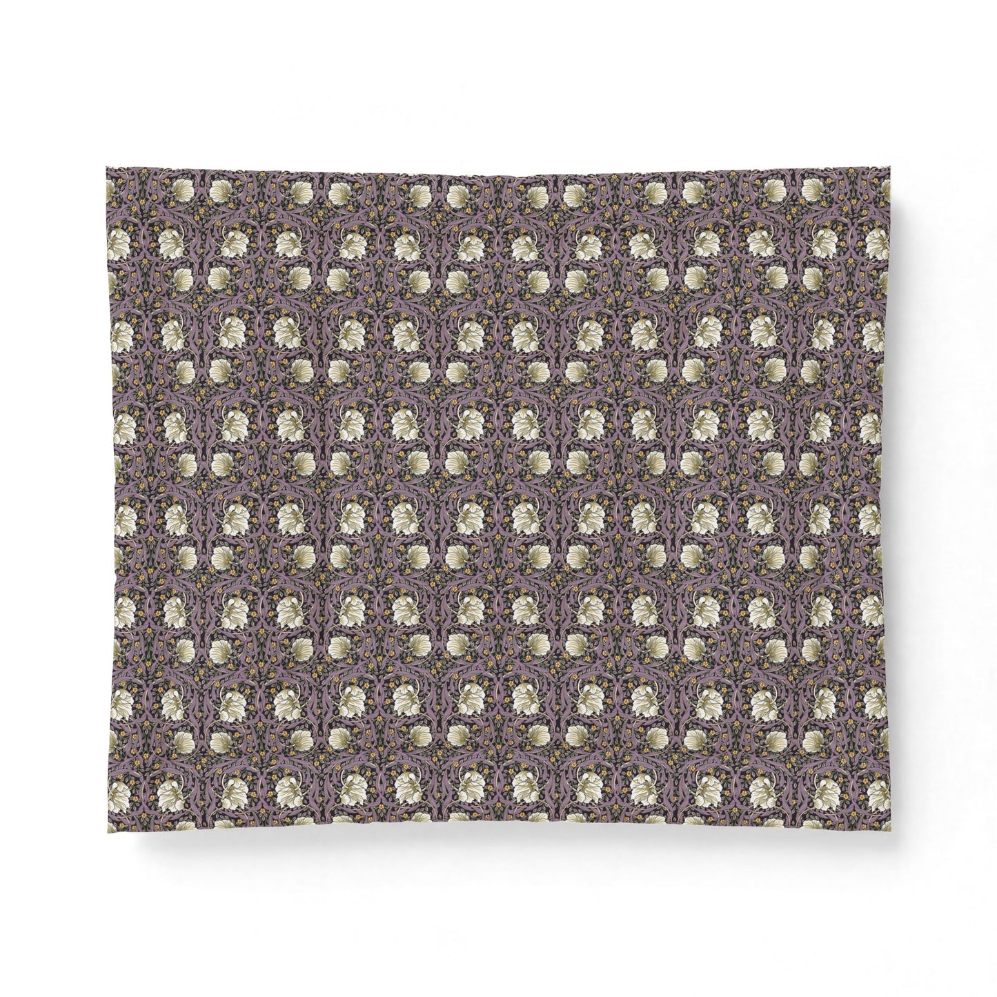 Cotton Comforter inspired by William Morris - Pimpernel Collection (Rosewood)