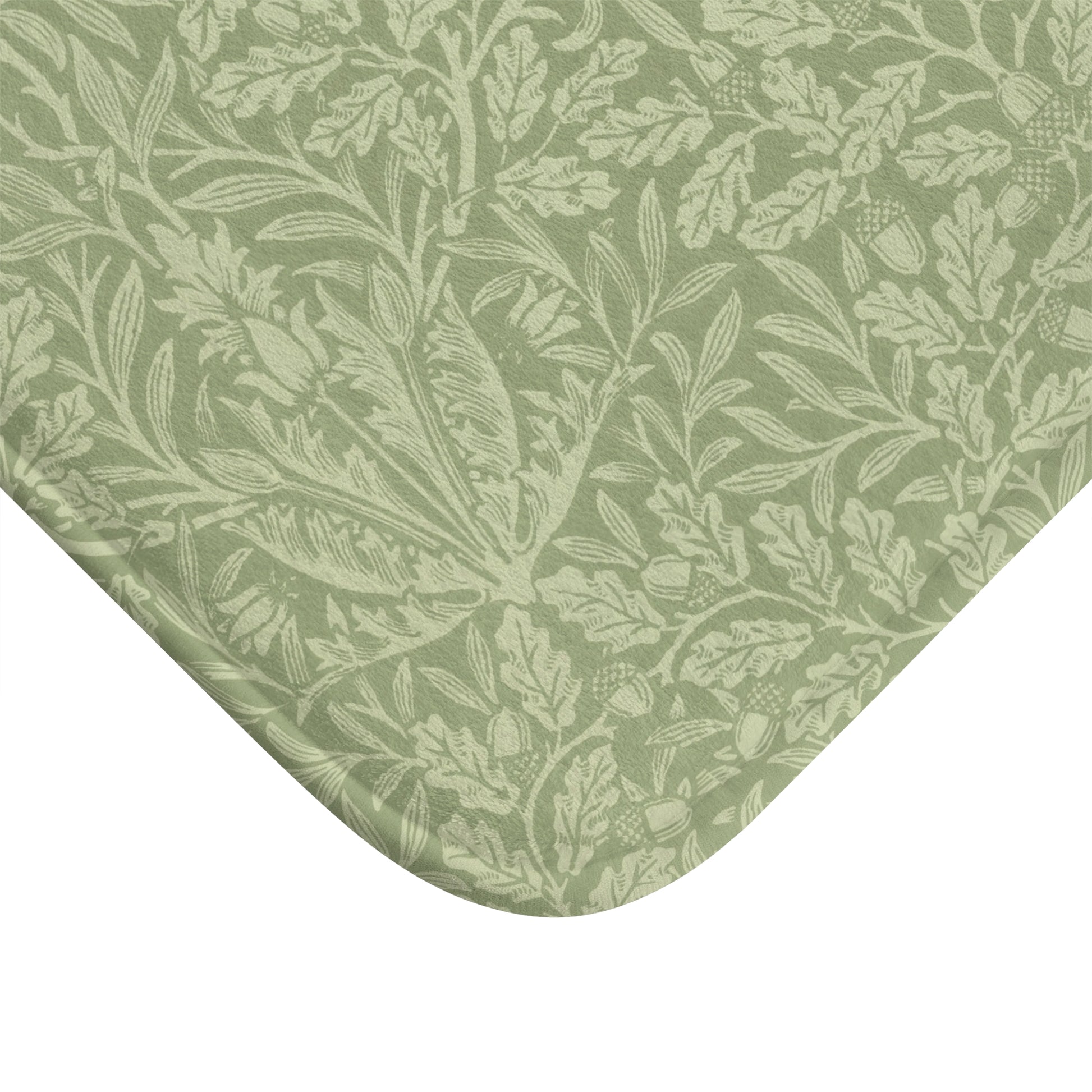 microfibre-bath-mat-by-william-morris-acorns-oak-leaves-green-7