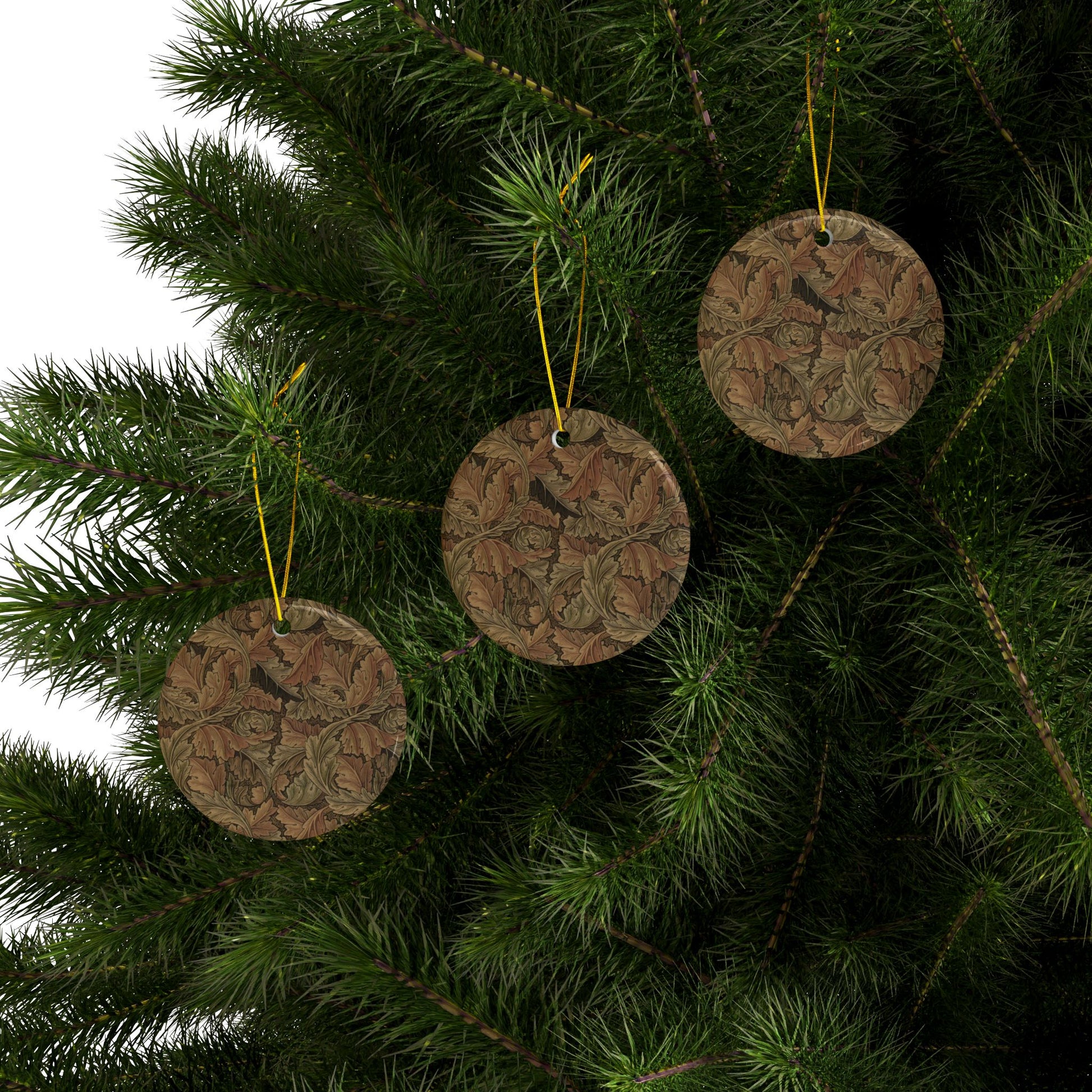 christmas-ornaments-william-morris-acanthus-brown-1-3-5-10-28