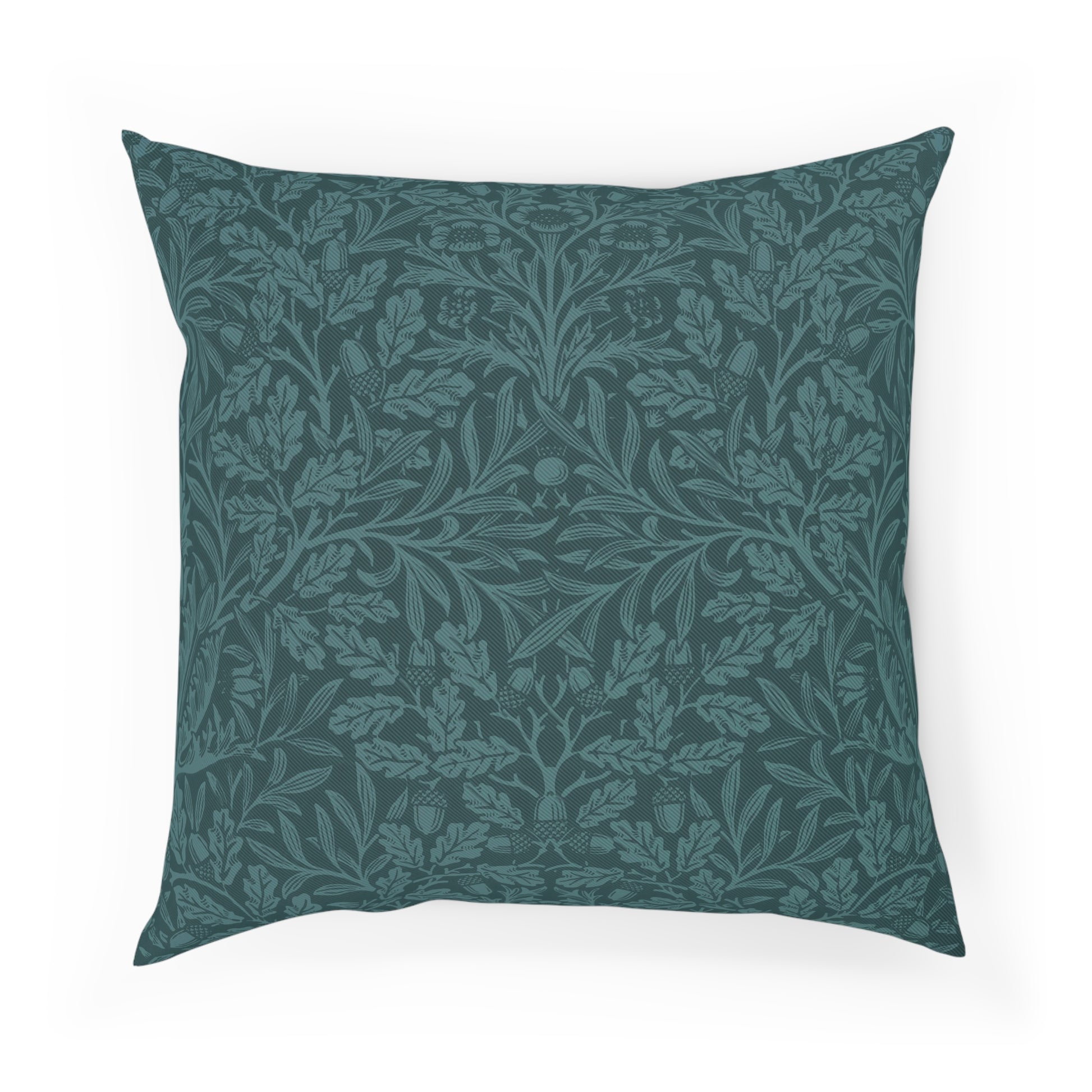 william-morris-co-cotton-drill-cushion-and-cover-acorns-and-oak-leaves-collection-teal-1