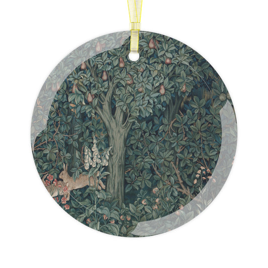 william-morris-co-christmas-heirloom-glass-ornament-green-forest-collection-rabbit-2