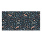 Bath Towel inspired by William Morris - Newill Collection (Night)