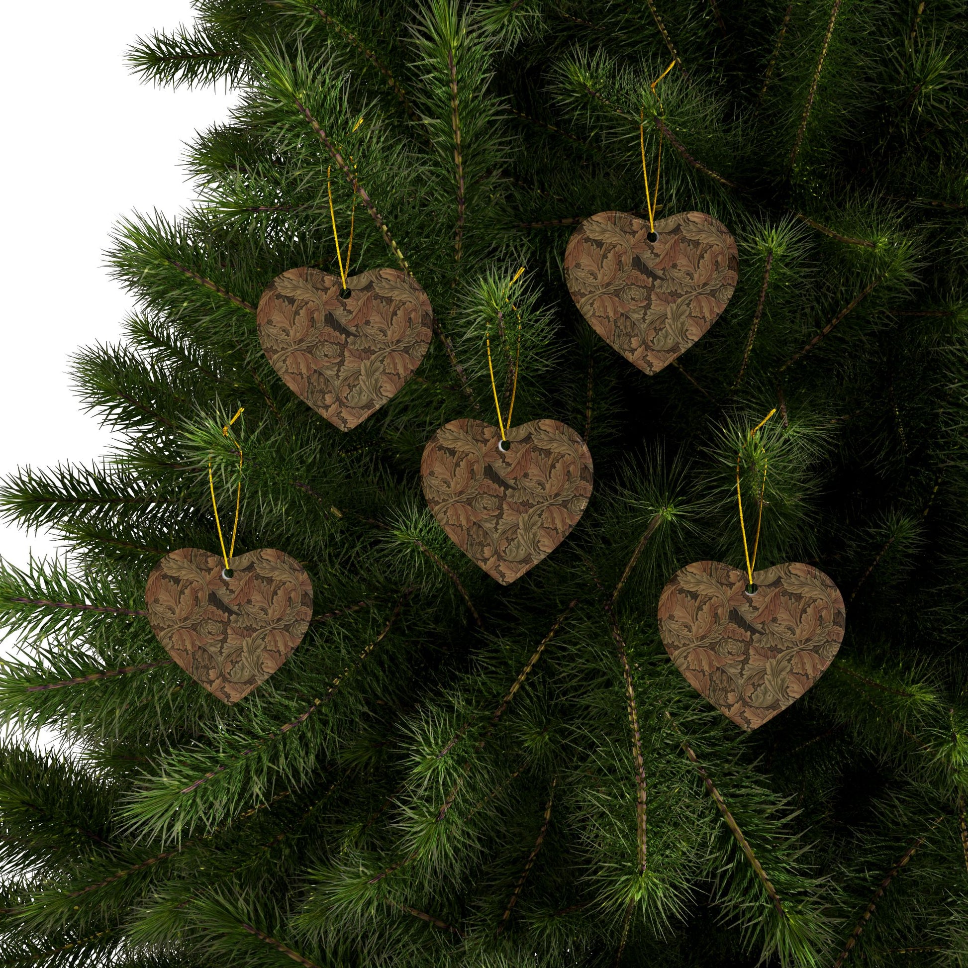 christmas-ornaments-william-morris-acanthus-brown-1-3-5-10-43