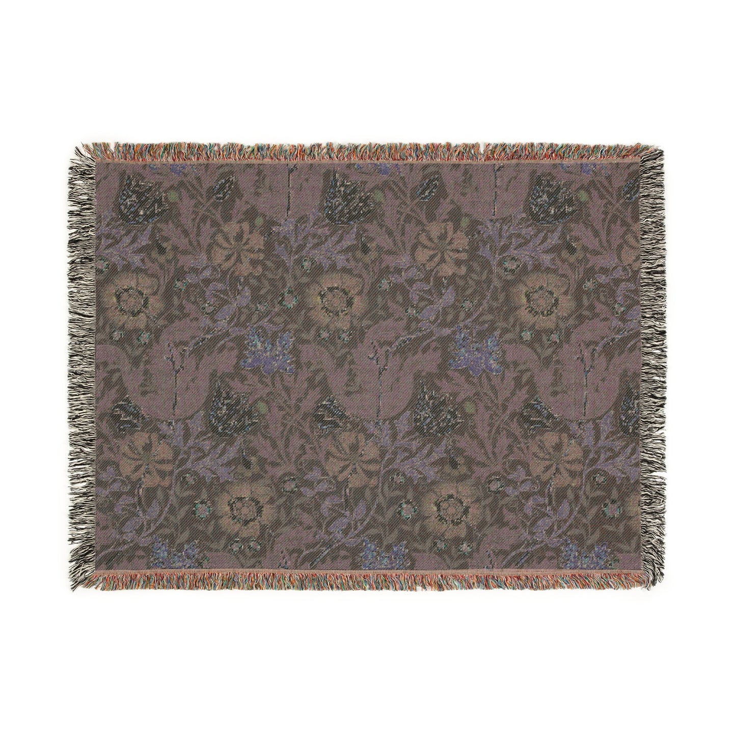 woven-cotton-blanket-william-morris-compton-bluebell-cottage-7