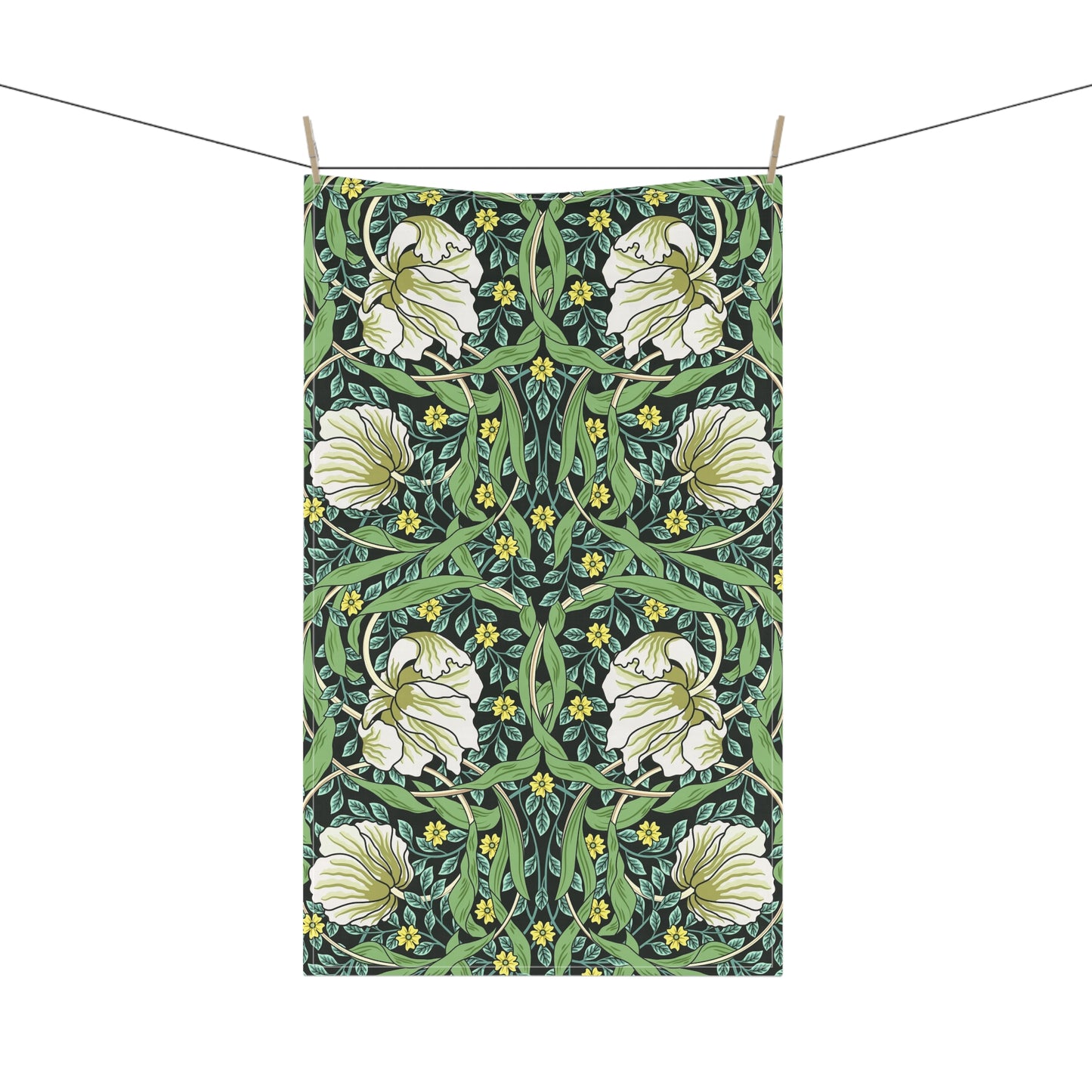 william-morris-co-kitchen-tea-towel-pimpernel-collection-green-6