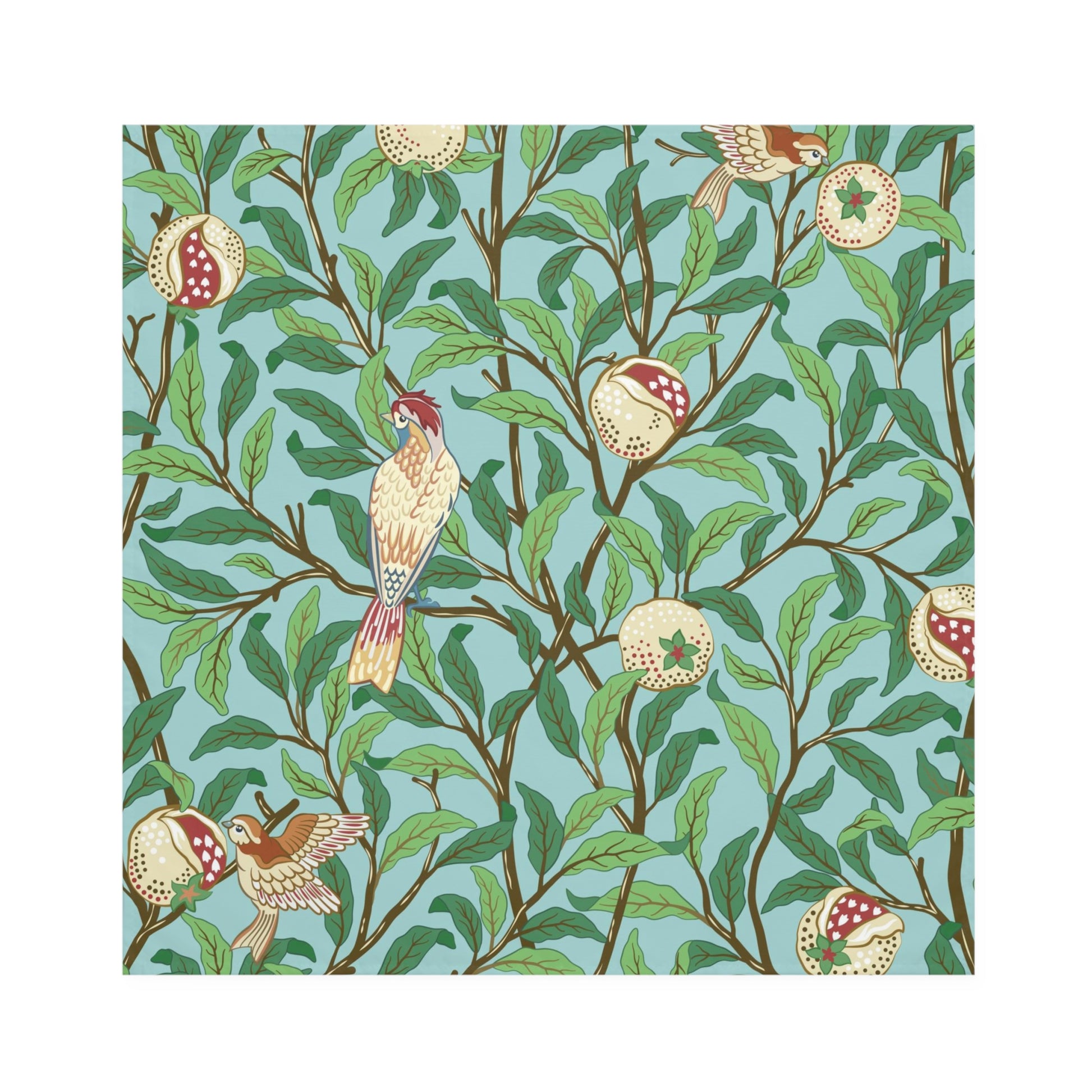 william-morris-co-table-napkins-bird-and-pomegranate-collection-tiffany-blue-2