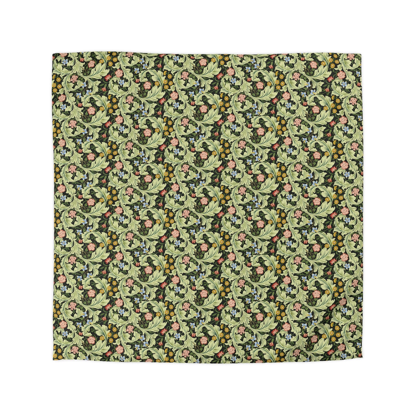 Duvet Cover inspired by William Morris - Leicester Collection (Green)