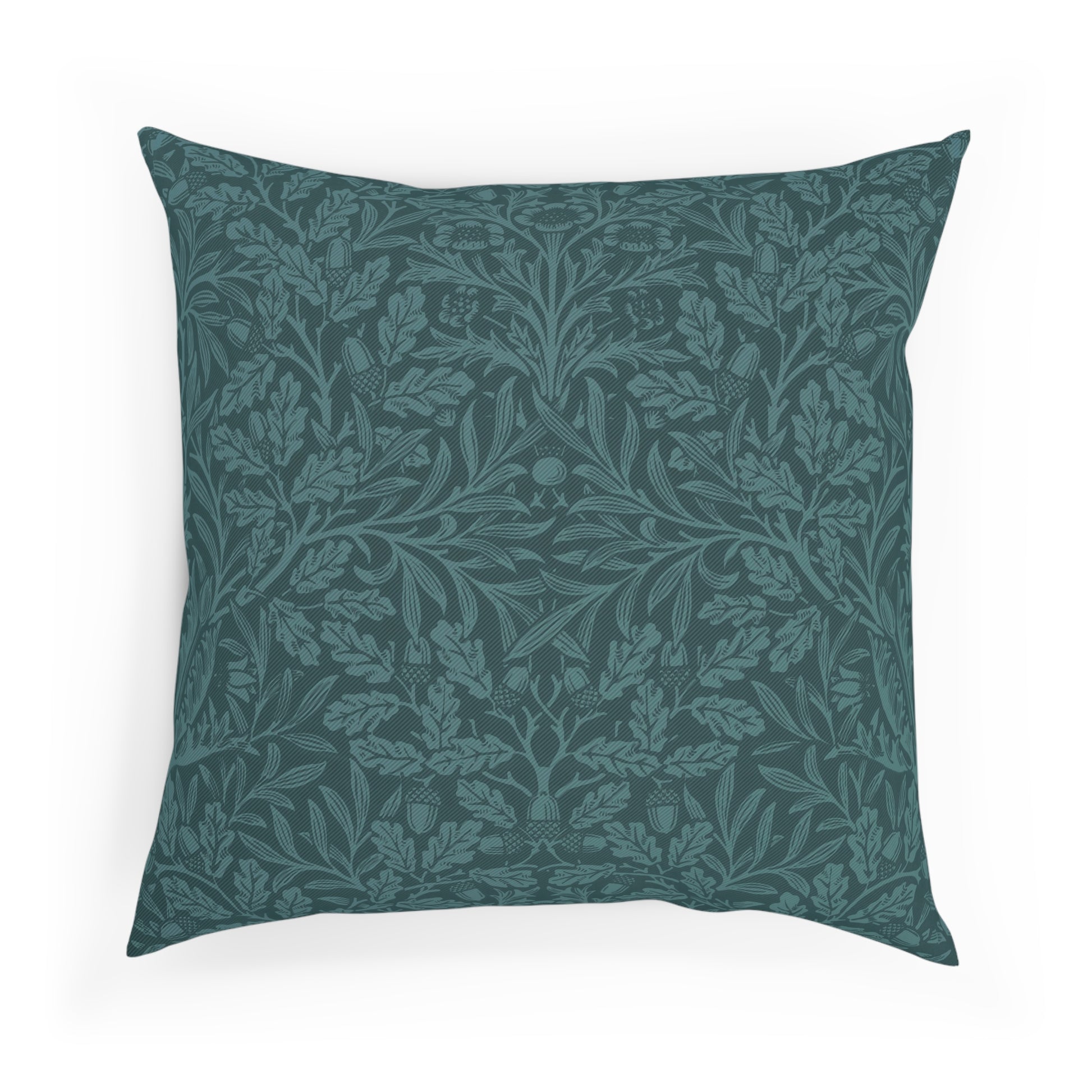 william-morris-co-cotton-drill-cushion-and-cover-acorns-and-oak-leaves-collection-teal-5