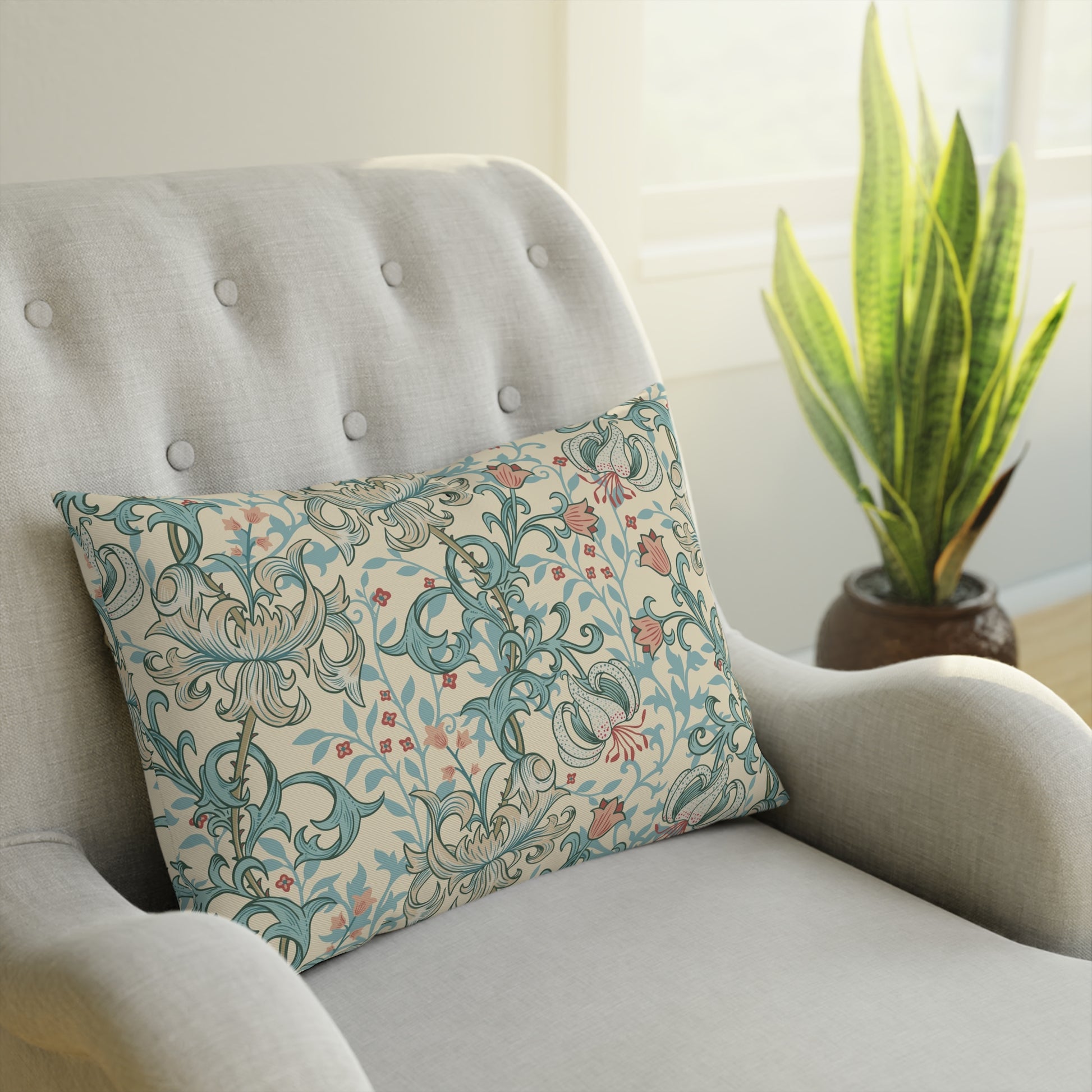 william-morris-co-cotton-drill-cushion-and-cover-golden-lily-collection-mineral-15